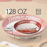 Certified International Vintage Farm Ceramic Serving Bowl