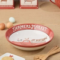 Certified International Vintage Farm Ceramic Serving Bowl