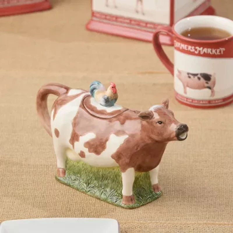 Certified International Vintage Farm Serving Pitcher