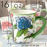 Certified International Greenhouse 4-pc. Coffee Mug