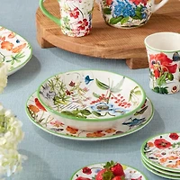 Certified International Greenhouse 4-pc. Ceramic Soup Bowl