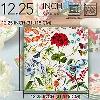 Certified International Greenhouse Ceramic Serving Platter
