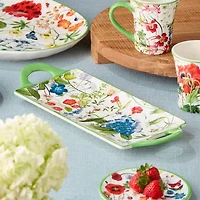 Certified International Greenhouse Ceramic Serving Platter