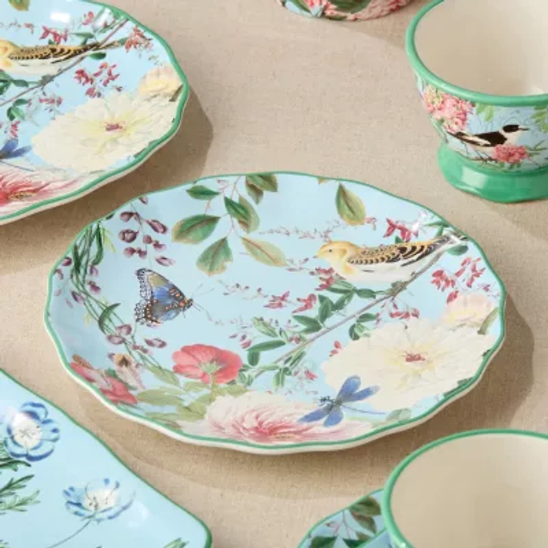 Certified International Flora 4-pc. Ceramic Dinner Plate