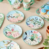 Certified International Flora 4-pc. Ceramic Salad Plate