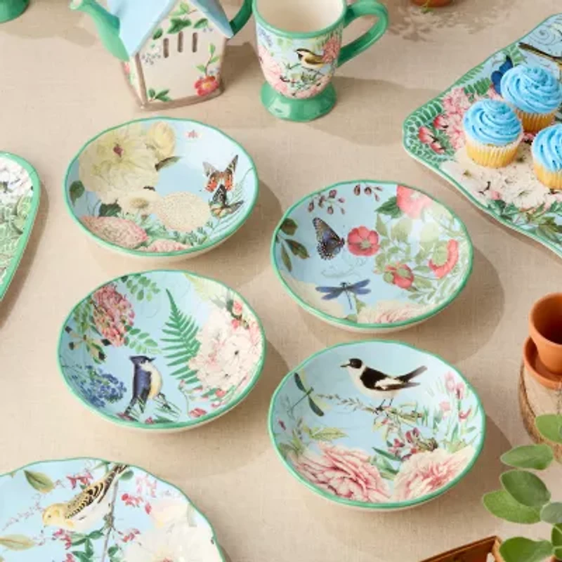 Certified International Flora 4-pc. Ceramic Soup Bowl