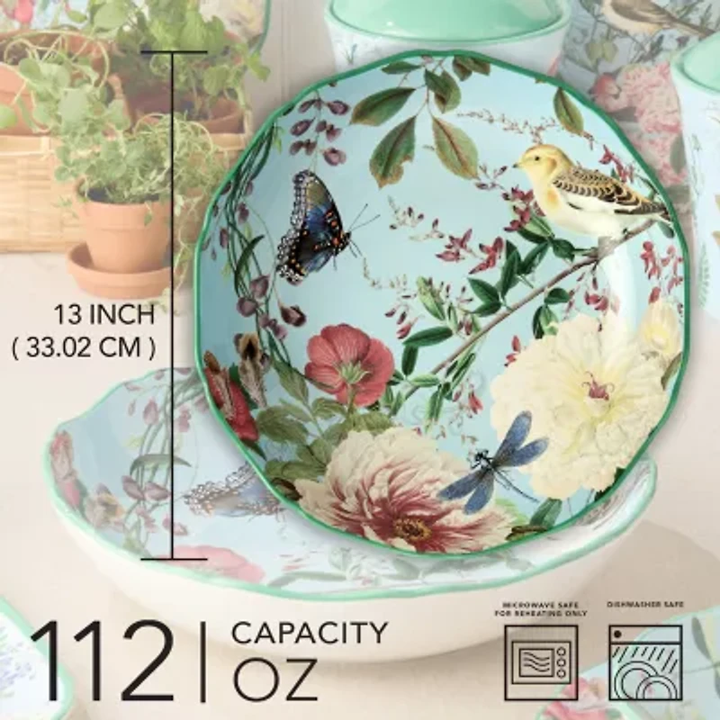 Certified International Flora Ceramic Serving Bowl