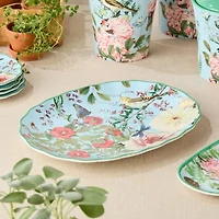 Certified International Flora Ceramic Serving Platter