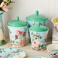 Certified International Flora 3-pc. Canister