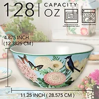 Certified International Flora Ceramic Serving Bowl