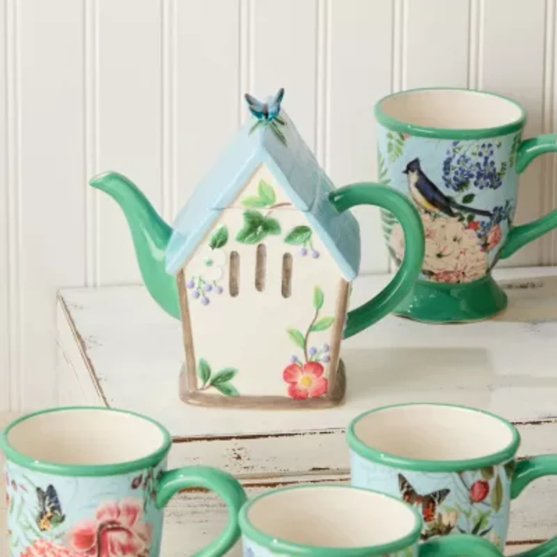 Certified International Flora Serving Pitcher
