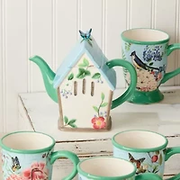 Certified International Flora Serving Pitcher