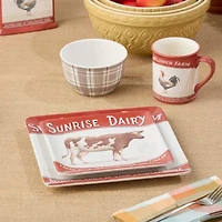 Certified International Vintage Farm 16-pc. Ceramic Dinnerware Set