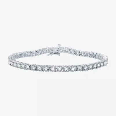 5 CT. T.W. Natural White Diamond 10K or Yellow Gold 7.5 Inch Tennis Bracelet