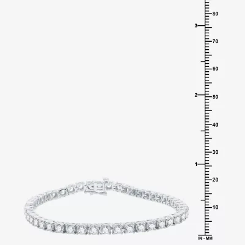 5 CT. T.W. Natural White Diamond 10K or Yellow Gold 7.5 Inch Tennis Bracelet