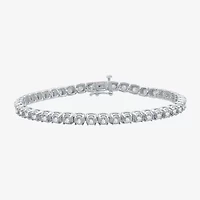 2 CT. T.W. Natural White Diamond 10K or Yellow Gold 7.5 Inch Tennis Bracelet