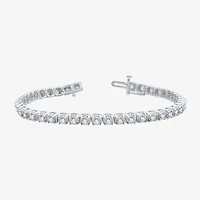 2 CT. T.W. Natural White Diamond 10K or Yellow Gold 7.5 Inch Tennis Bracelet