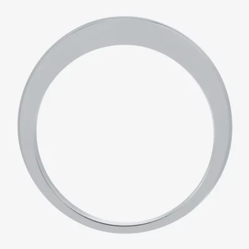 (I-J / I2) Womens 3MM 1/2 CT. T.W. Natural White Diamond 14K Gold Wedding Band