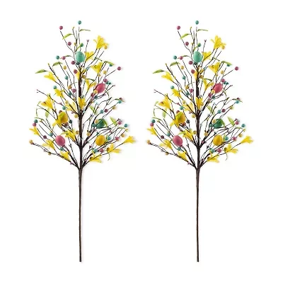 Glitzhome Berries, Eggs And Leaves Pick