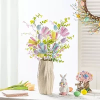 Glitzhome Glitter Egg And Top Hat Pick