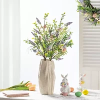 Glitzhome Eggs And Lavender Pick