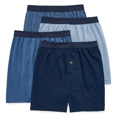 Hanes Freshiq Comfortflex Waistband Mens 4 Pack Boxers Jcbkb4