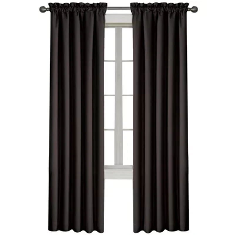 Eclipse Corin Rod Pocket Blackout Single Curtain Panel