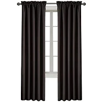 Eclipse Corin Rod Pocket Blackout Single Curtain Panel