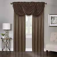 Regal Home Regency Rod Pocket Waterfall Valance