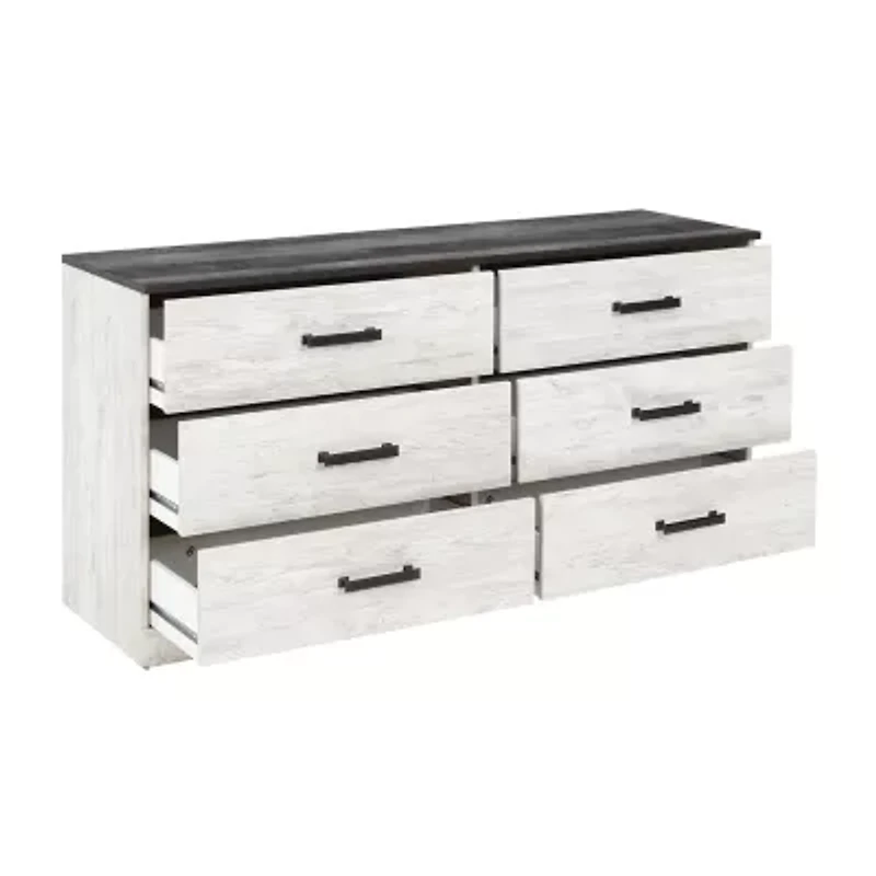 Signature Design by Ashley® Shawburn Bedroom Collection 6-Drawer Dresser