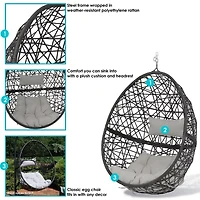 Sunnydaze® Caroline Hanging Egg Chair