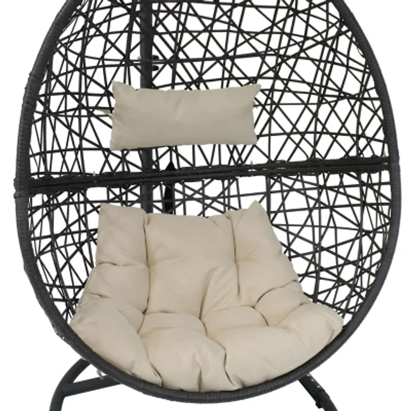 Sunnydaze® Caroline Hanging Egg Chair With Stand