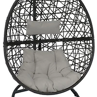 Sunnydaze® Caroline Hanging Egg Chair With Stand