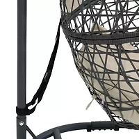 Sunnydaze® Caroline Hanging Egg Chair With Stand