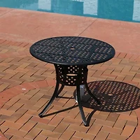 Sunnydaze Collection Round Dining Table