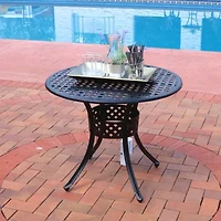Sunnydaze Collection Round Dining Table