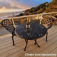 Sunnydaze Collection Round Dining Table