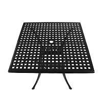 Sunnydaze Collection Square Dining Table
