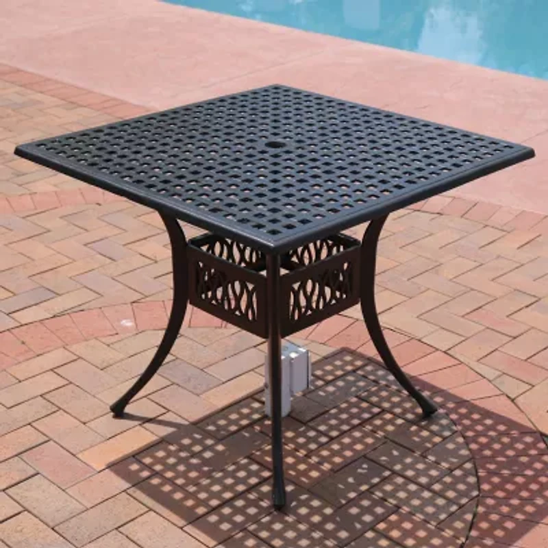 Sunnydaze Collection Square Dining Table