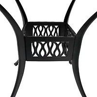 Sunnydaze Collection Square Dining Table