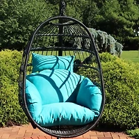 Sunnydaze® Penelope 45-Inch Hanging Egg Chair