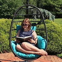 Sunnydaze® Penelope 45-Inch Hanging Egg Chair