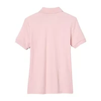 French Toast Toddler Girls Short Sleeve Regular Fit Polo Shirt