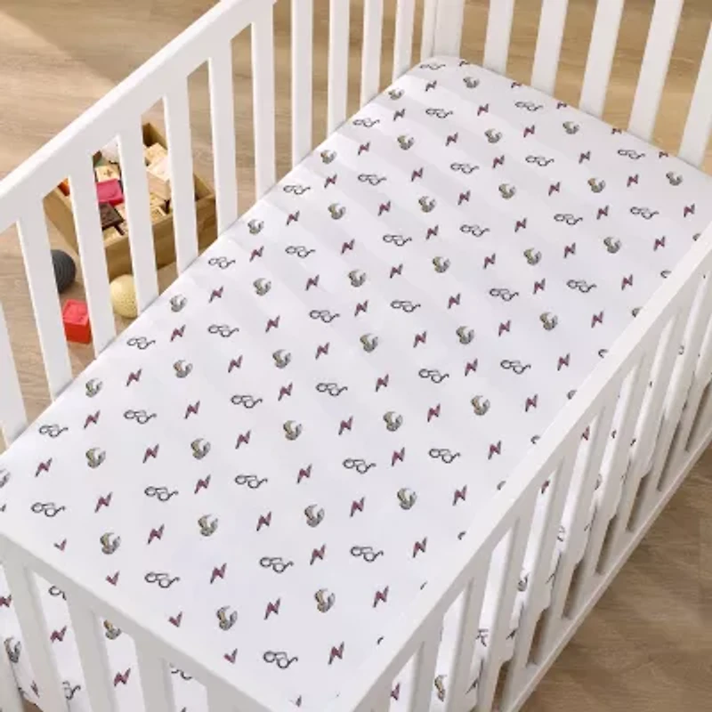Warner Bros Harry Potter Crib Sheet