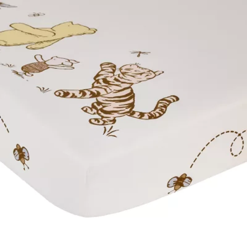 Disney Collection Winnie The Pooh Crib Sheet