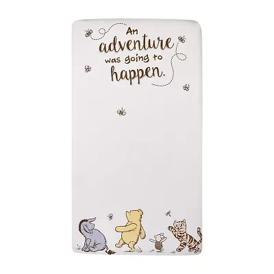 Disney Collection Winnie The Pooh Crib Sheet