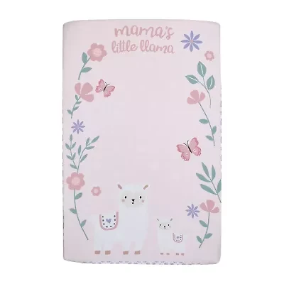Nojo Mamas Little Llama Mini Crib Sheet