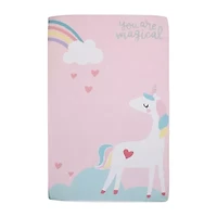 Nojo Unicorn And Rainbow Mini Crib Sheet