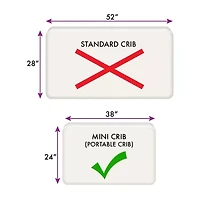 Warner Bros Harry Potter Crib Sheet