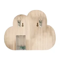 Nojo Light Up Cloud Wood Wall Art